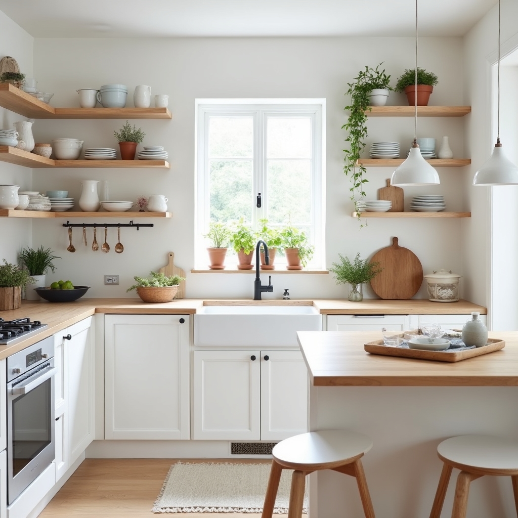 İskandinav tarzı mutfak